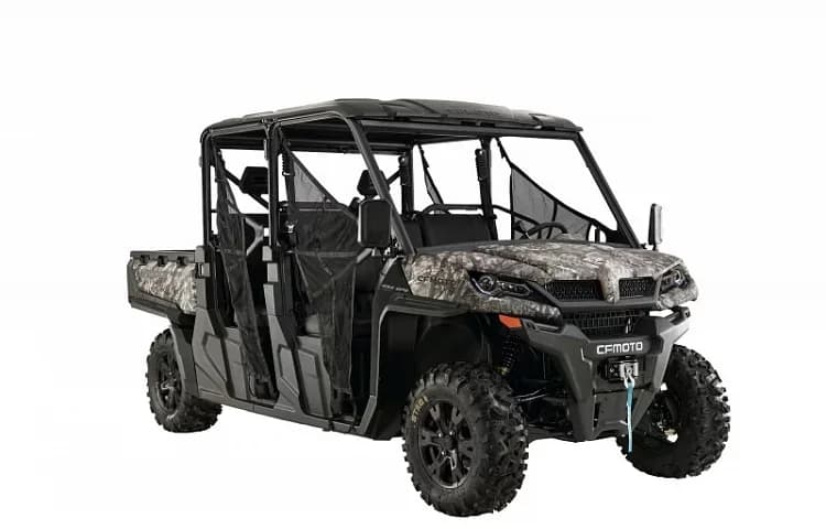 CFMoto UForce six-seater with a rear cargo bed